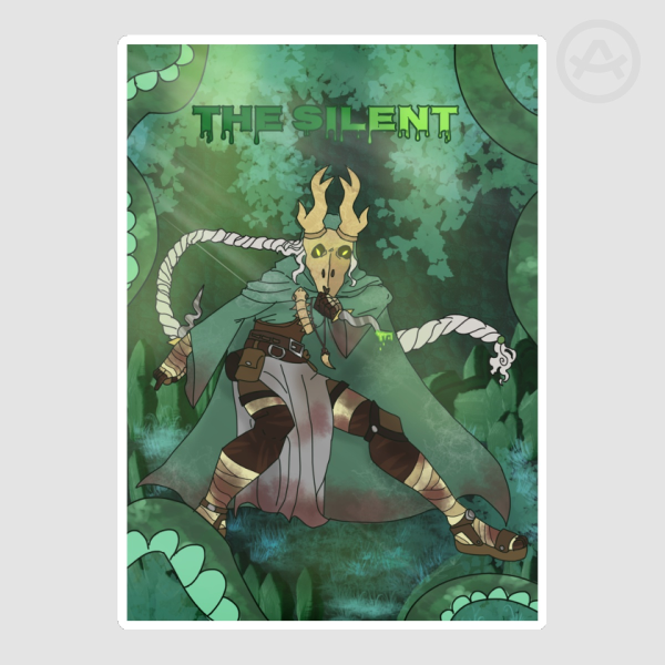 The silent - Slay the spire 2 - sticker