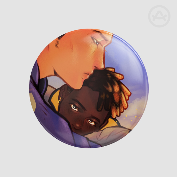 Yoru/Phoenix (Valorant) | Round Badges (Button Pins)