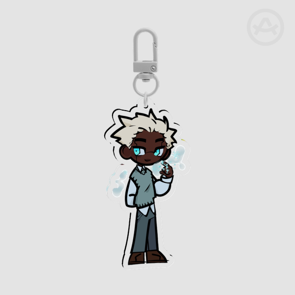 Ninjago Movie Zane Keychain