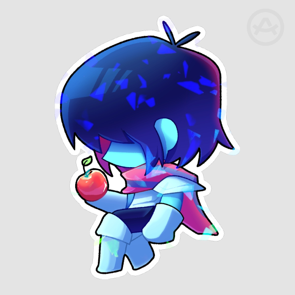 Broken-Glass Kris Sticker