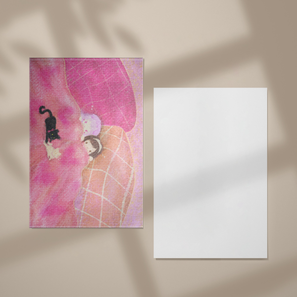 Project Sekai Mizuki and Ena postcard!