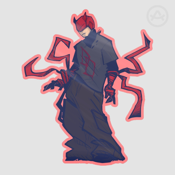 Daredevil Die Cut Stickers