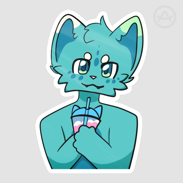 Delta Trans Pride Sticker