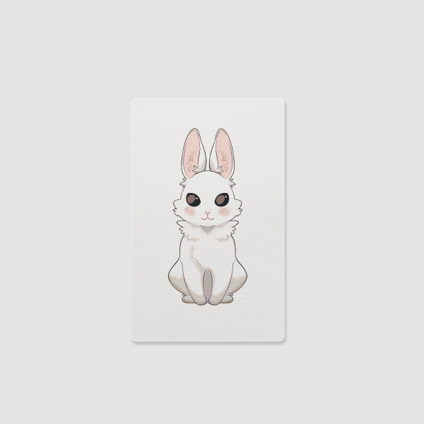Creepy Cute Bunny | Lenticular Cards - 2.13"x3.35"(54x85mm)