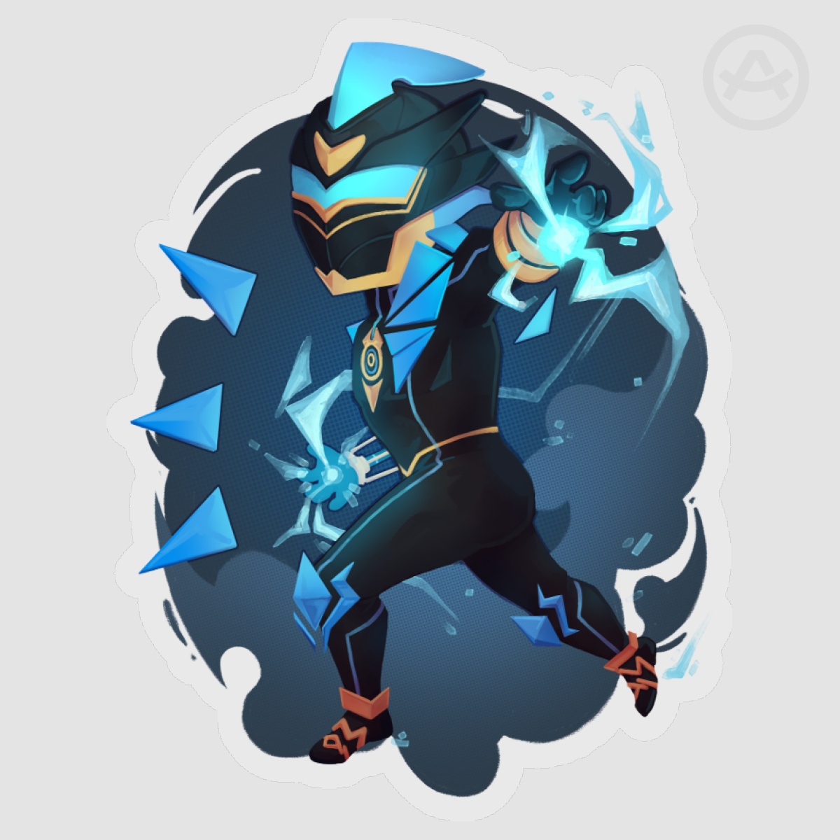 E-Soul Chibi Sticker