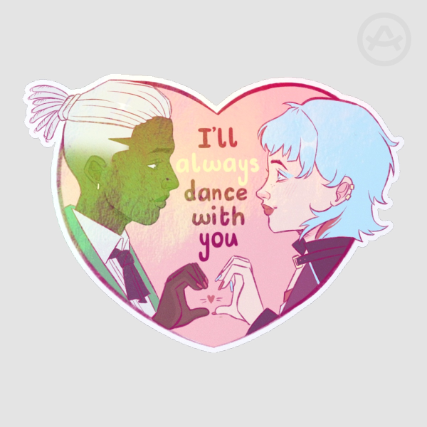 Timebomb rainbow effect sticker