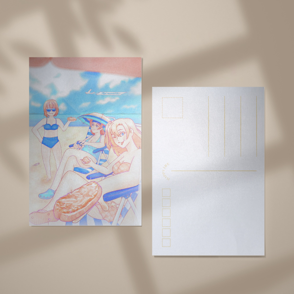 Love Live Honoka Kousaka postcard!