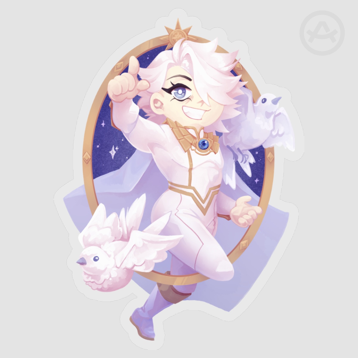Nice Chibi Sticker