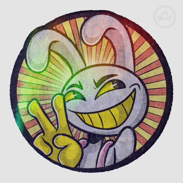 Jax Colored Edge Die Cut Stickers