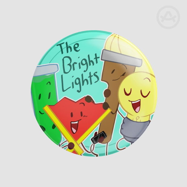 Bright Lights pin