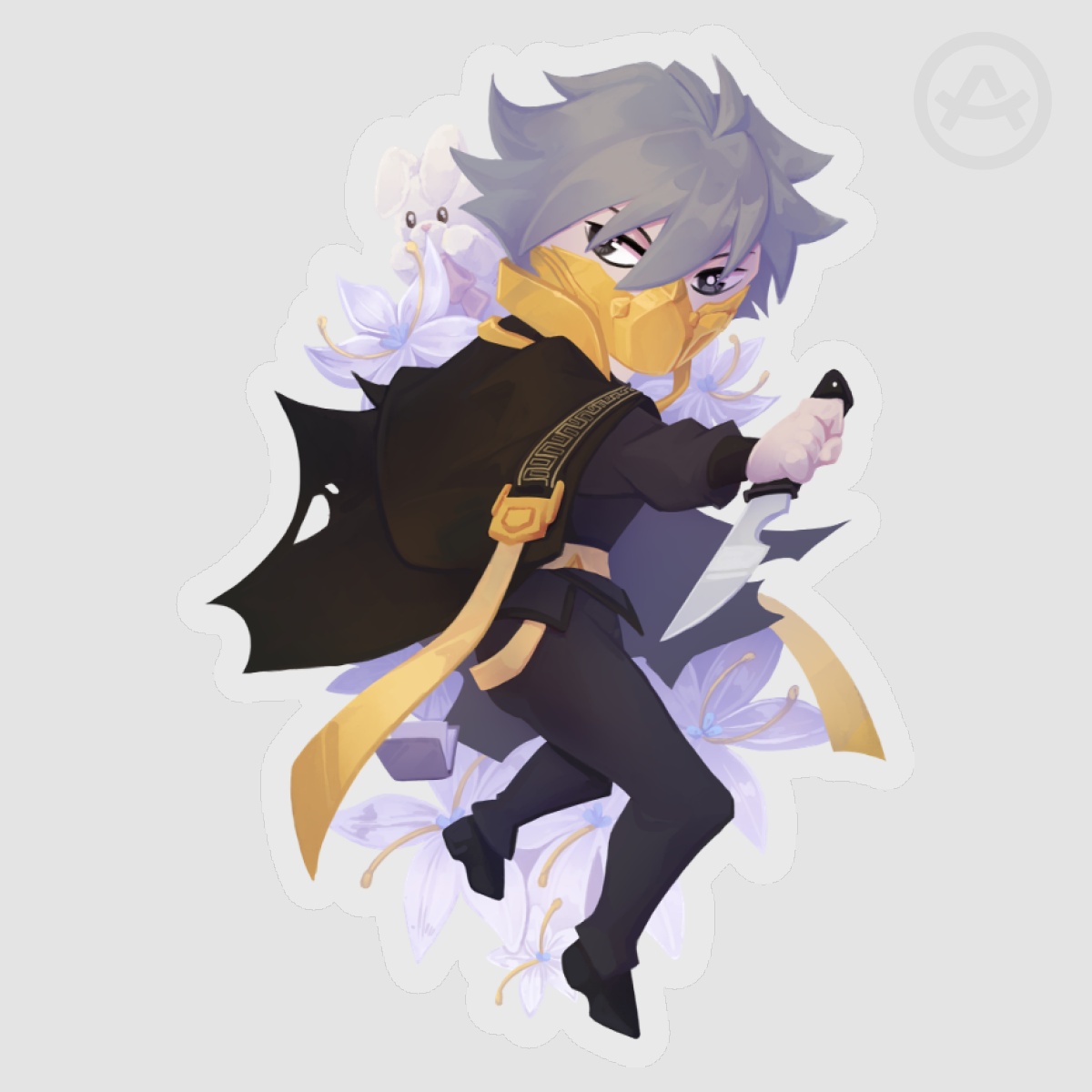 Ghostblade Chibi Sticker