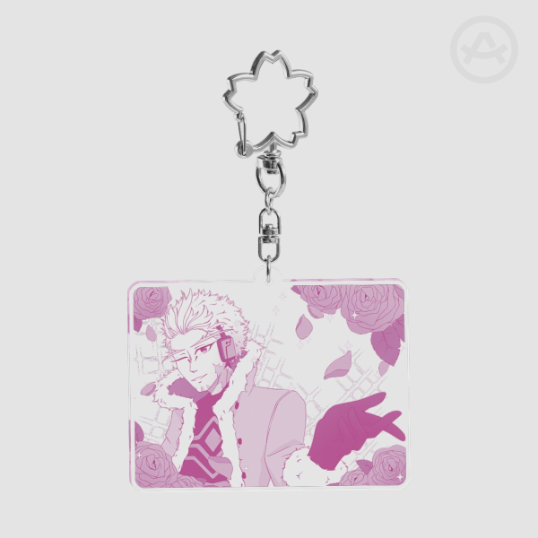 Glamour Hawks Acrylic Keychain