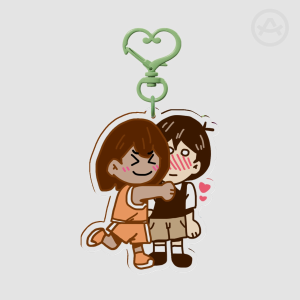 Suntan Besties Acrylic Charm