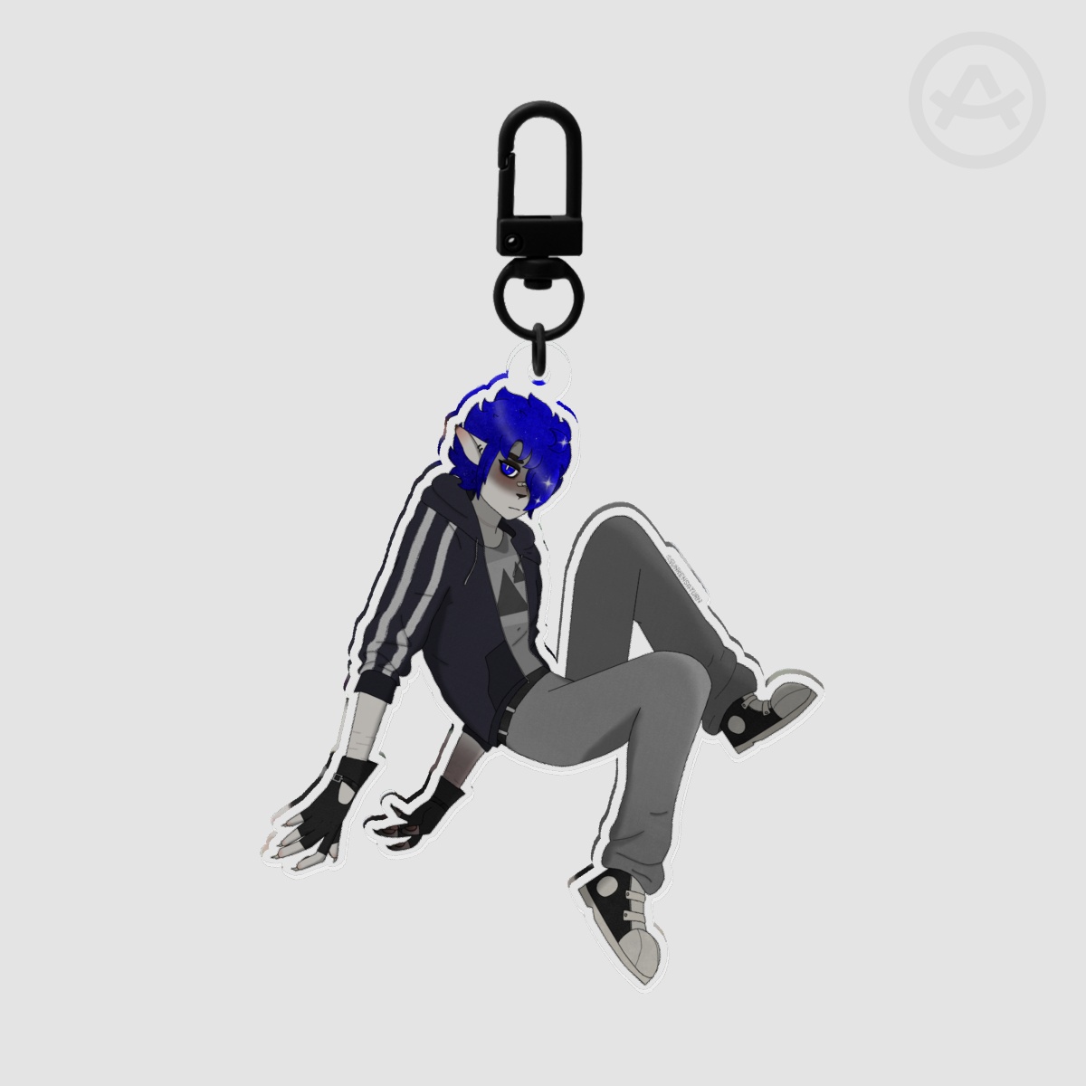 Ally Nova floating Keychain