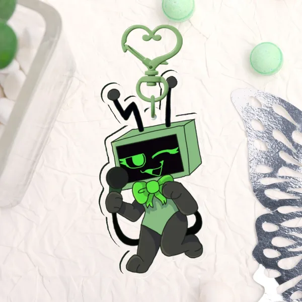 Vee-Acrylic Keychain