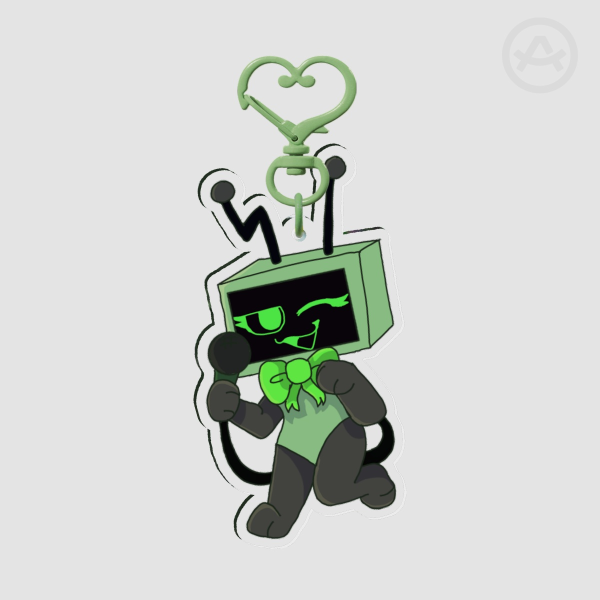 Vee-Acrylic Keychain