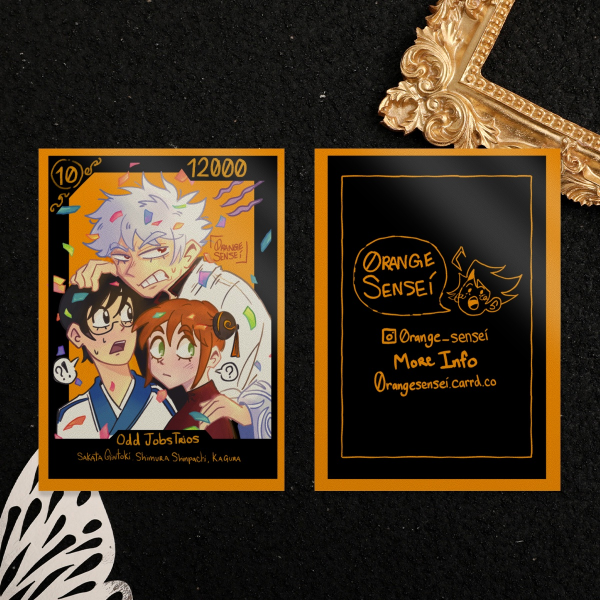 [Gintama] Odd Jobs Trios Holographic Photocards