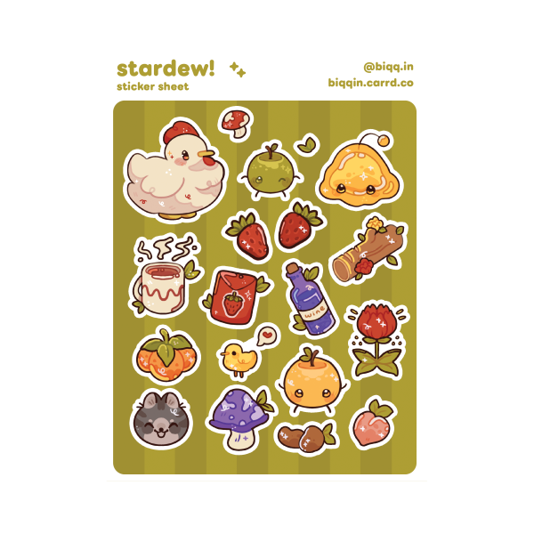 Stardew Valley Stickersheet