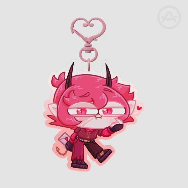 Cuki Demon Clear Acrylic Keychains