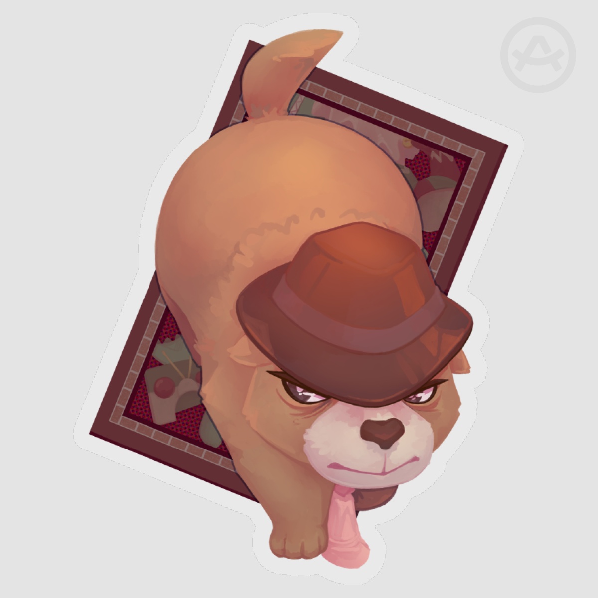 Ahu Chibi Sticker