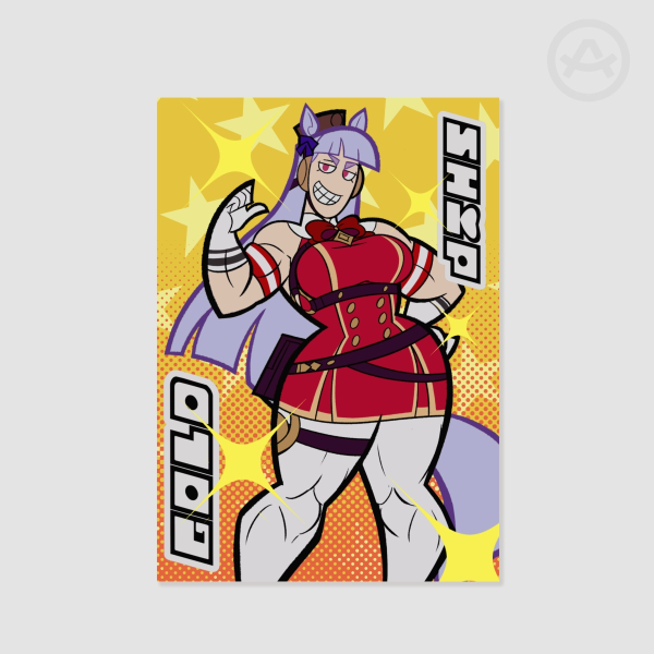 GOLD SHIP UMA MUSUME POSTER