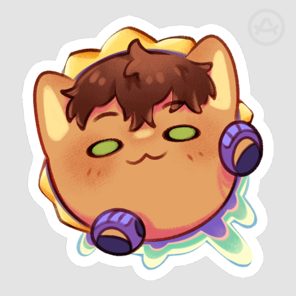 "Cat" Miks (Valorant) | Die Cut Stickers