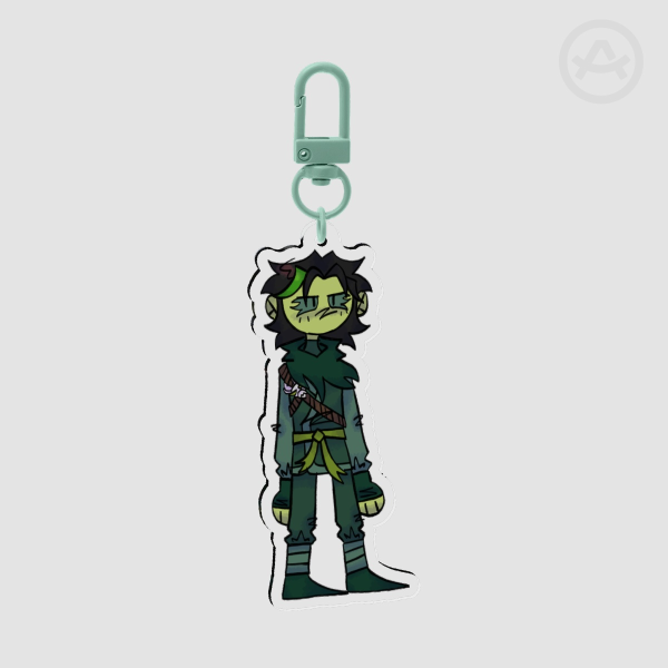 Morro Acrylic Keychain
