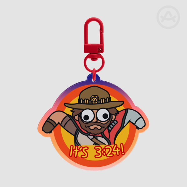 April Fools Cassidy Keychain