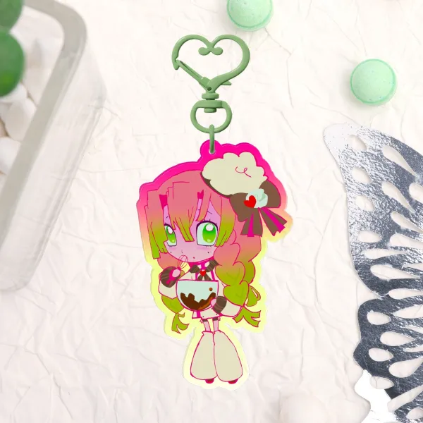 Mitsuri Kanroji [White Day Ver] Acrylic Keychain