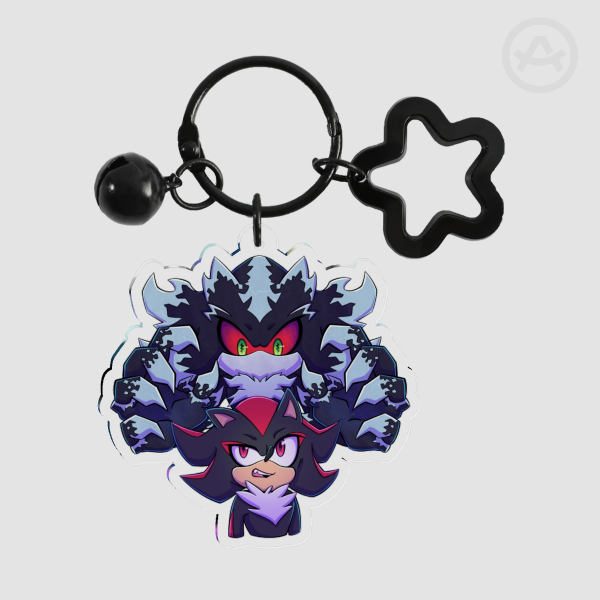 Mephiles and Shadow Keychain