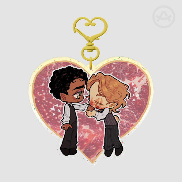 LOUSTAT HEART keychain