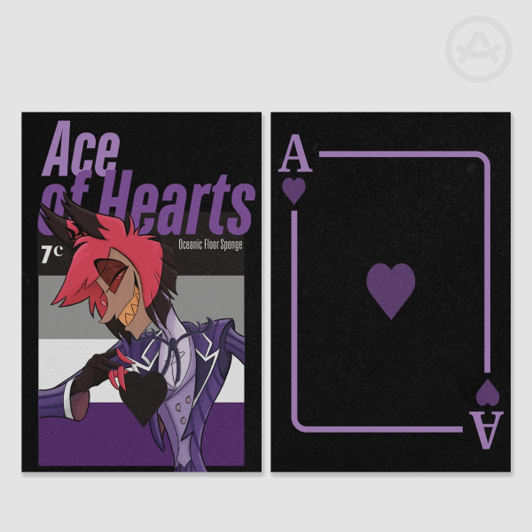 Ace of Hearts - Alastor Silver Photocard