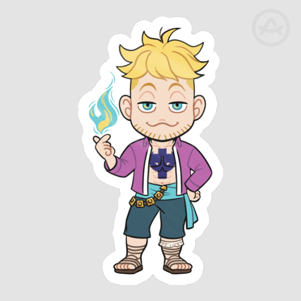 Marineford Marco Sticker