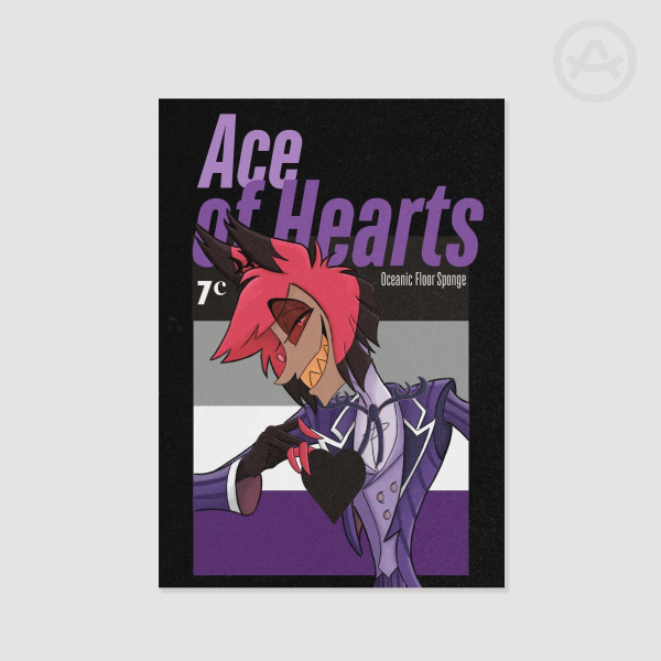 Ace of Hearts - Alastor Poster