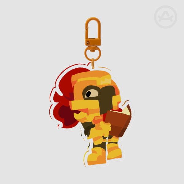 Book || d3rlord3 Keychain