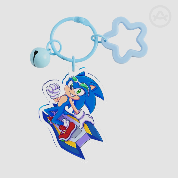 Sonic Riders Keychain
