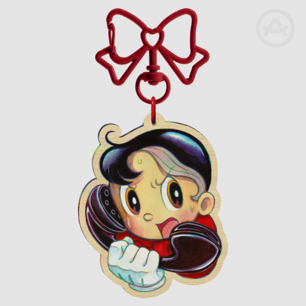 Kenichi Shikishima Osamu Tezuka Star System Wooden Keychain