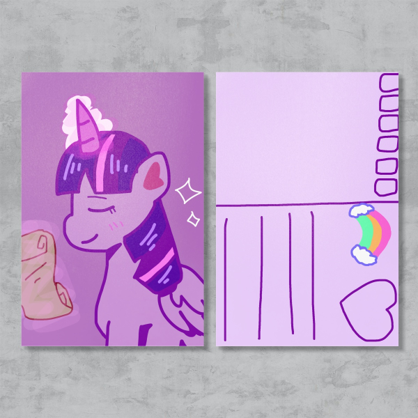Twilight Sparkle Post Card!