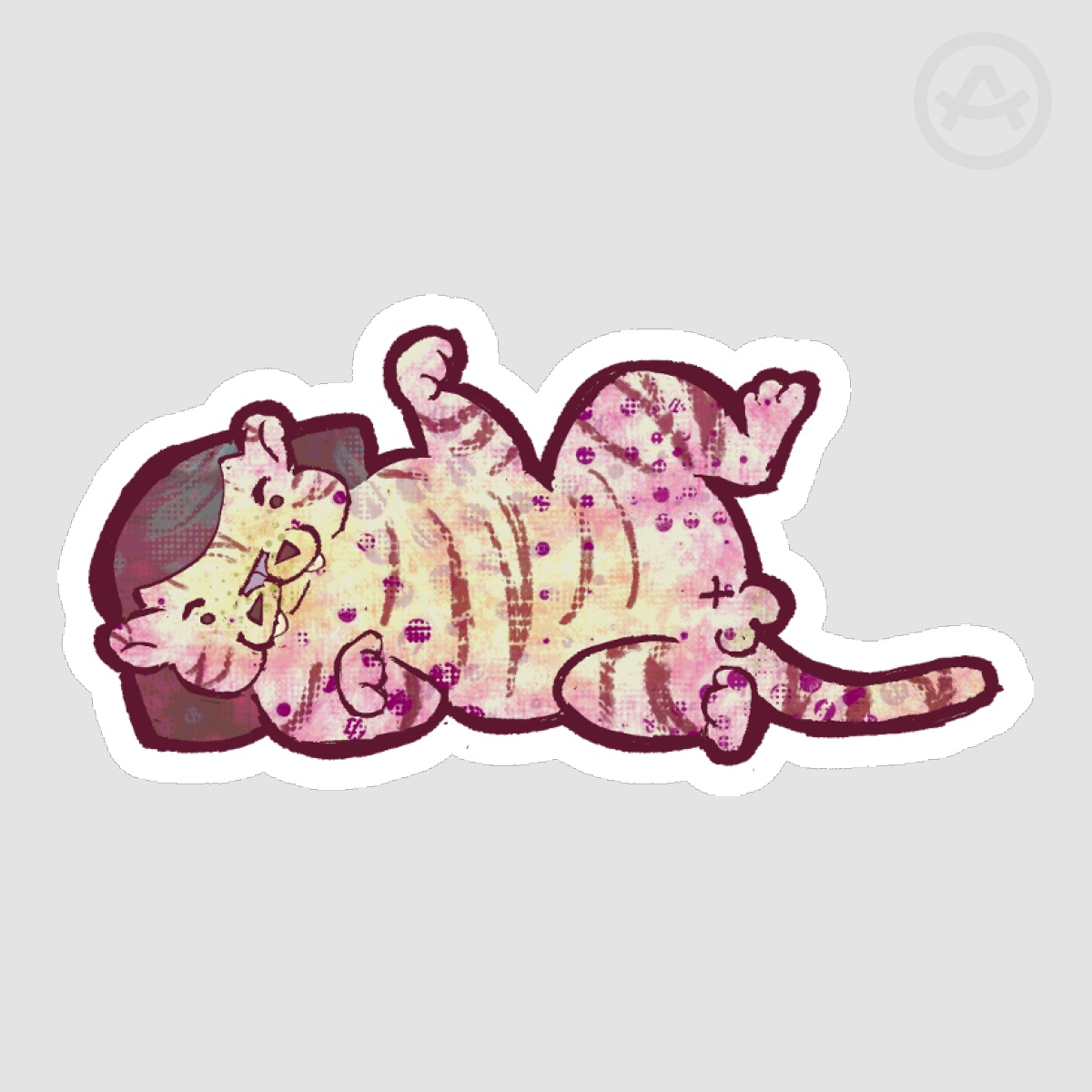 Animalklok Murderface Sticker