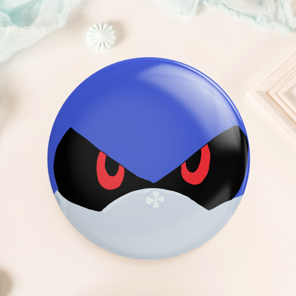 Metal Sonic- Round Badge