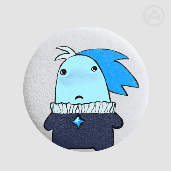 Shmilk Plush Badge