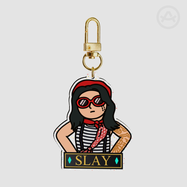 Lune Slay Keychain