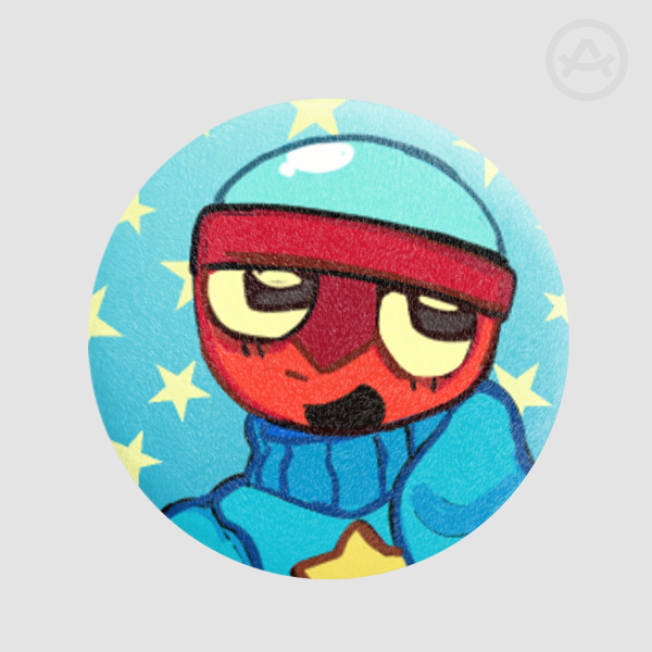 Gigi Plush Badge