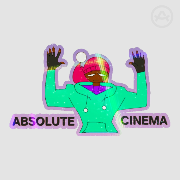 Mari Absolute Cinema - Die Cut Stickers