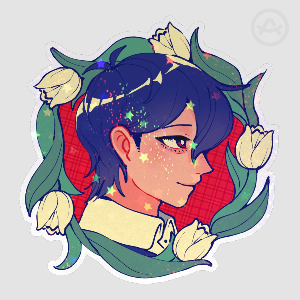 ⋆˚✿[Omori Sunny]✿˚⋆ Die Cut Stickers