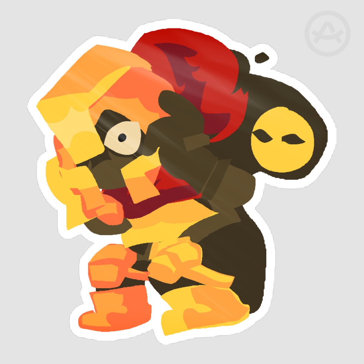 Get out of my HEAD ||d3rlord3 sticker