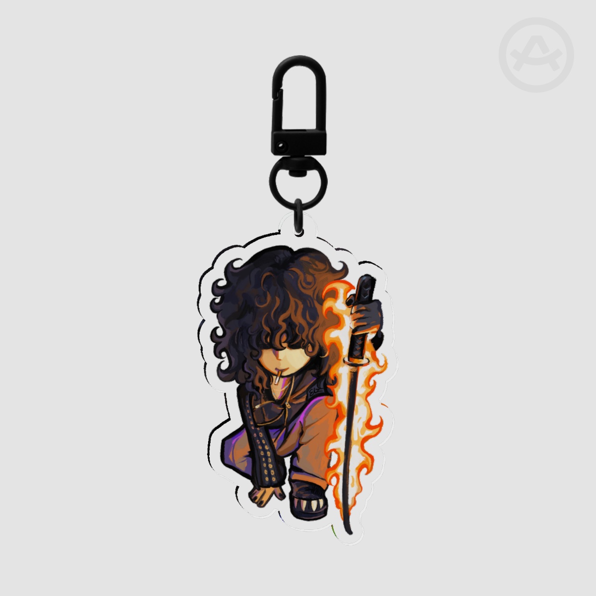 Jane Remover Revengezeekerz Chibi Clear Acrylic Keychain
