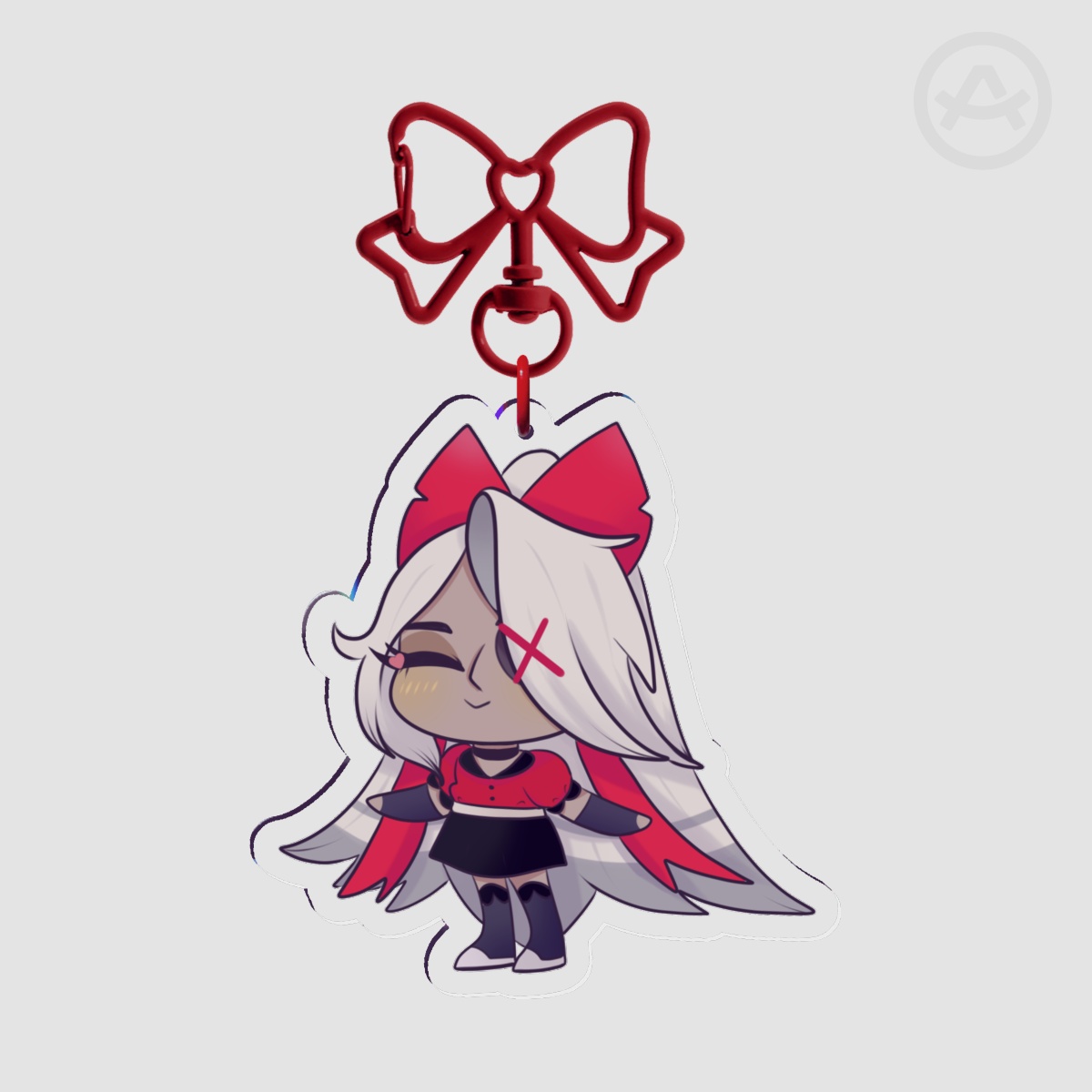 Vaggie chibi keychain