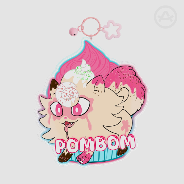 Pombom Keychains
