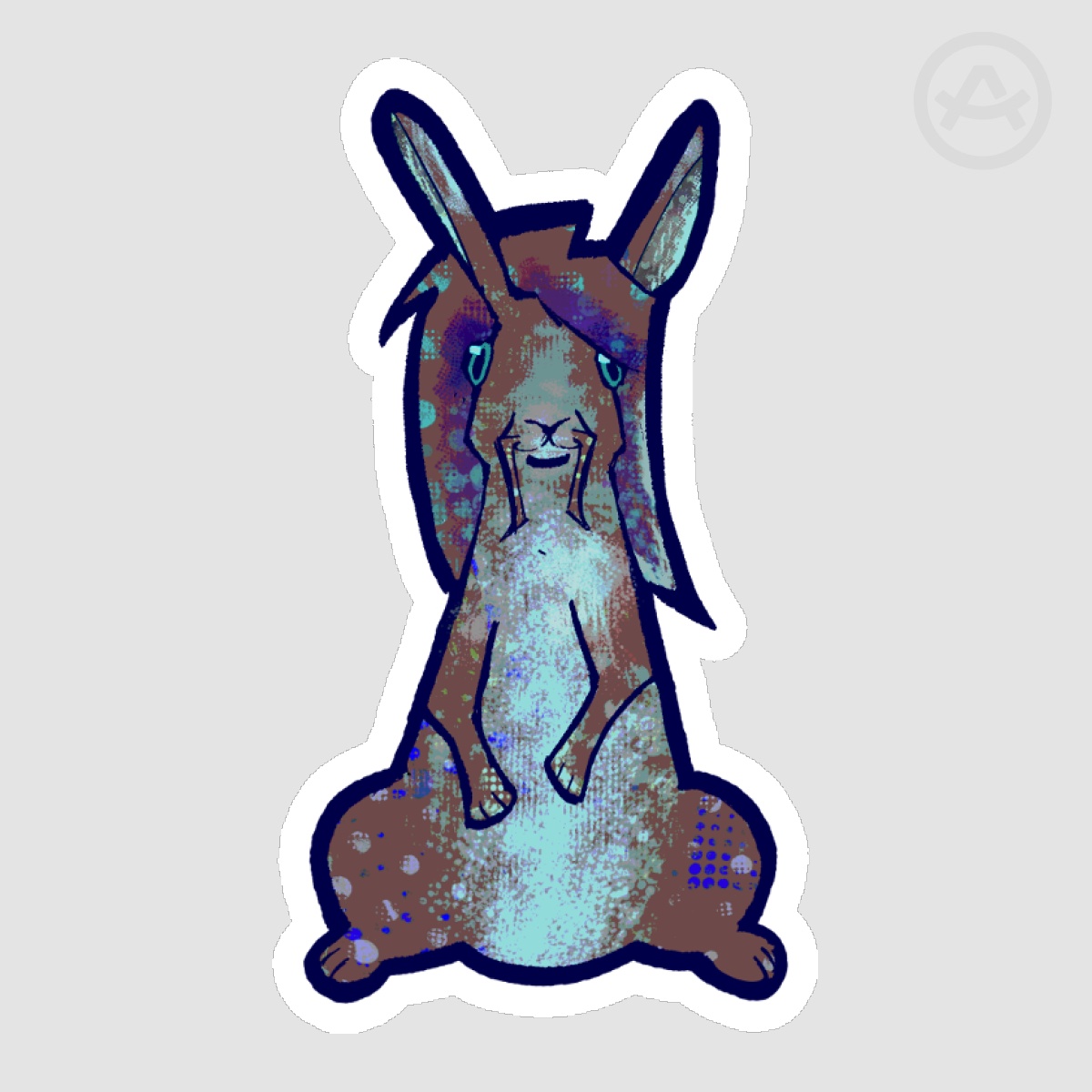 Animalklok Toki Sticker